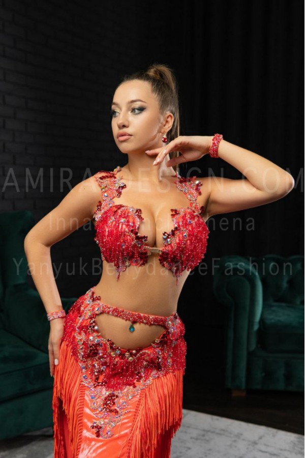 Professional bellydance costume (Classic 345 A_1)
